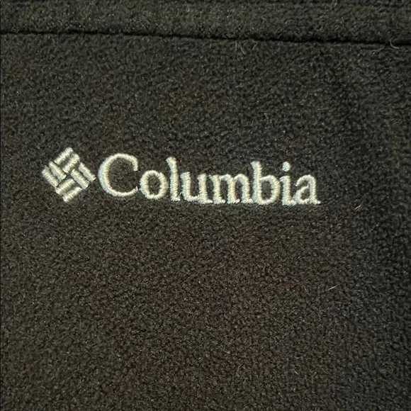 Columbia Black Ski Snow Jacket High Collar Full Zip - Picture 2 of 5